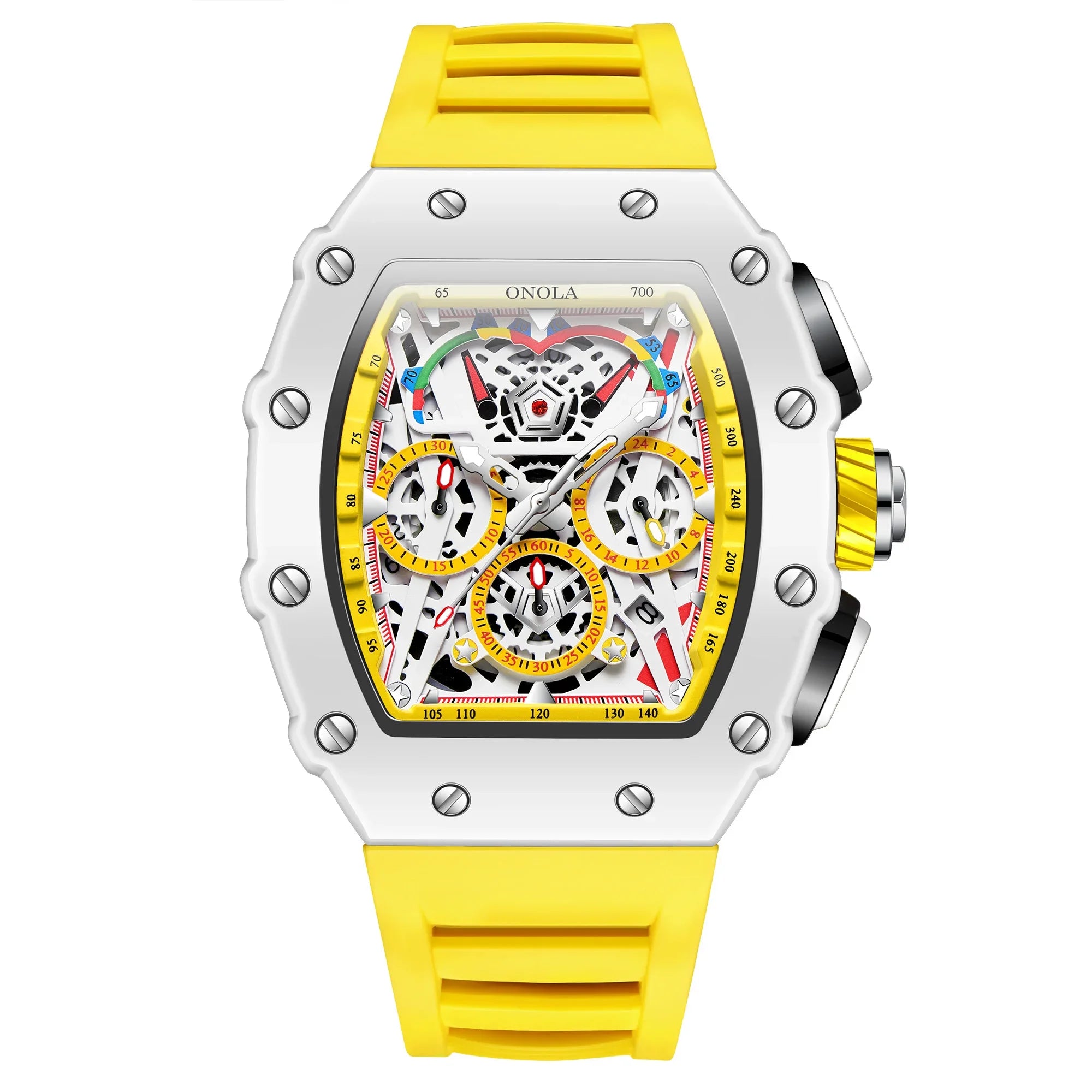 Montre Homme ONOLA Chronographe Quartz Multifonction – CLEVI Paris