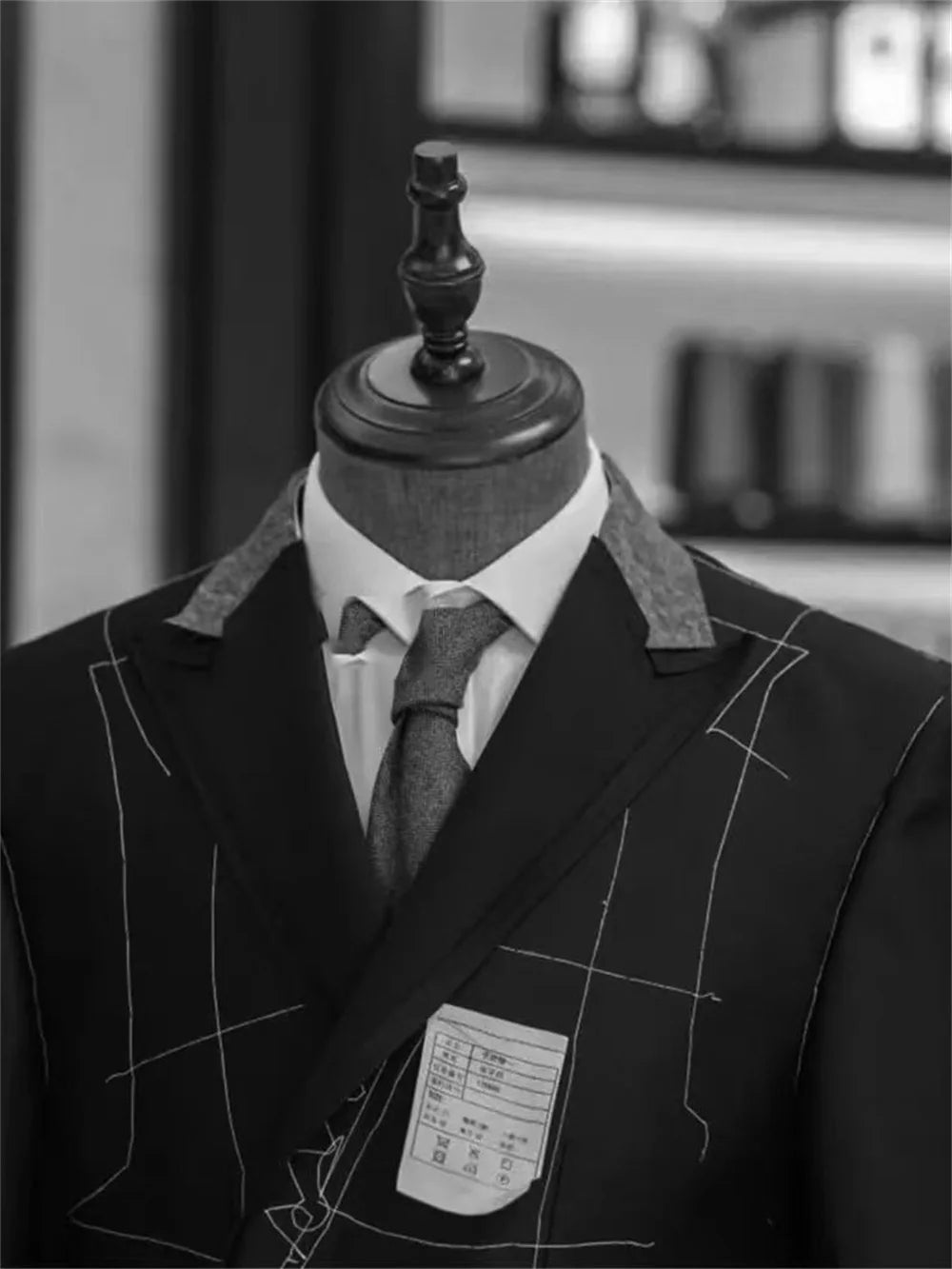 Smoking homme croisé bleu marine – CLEVI Paris