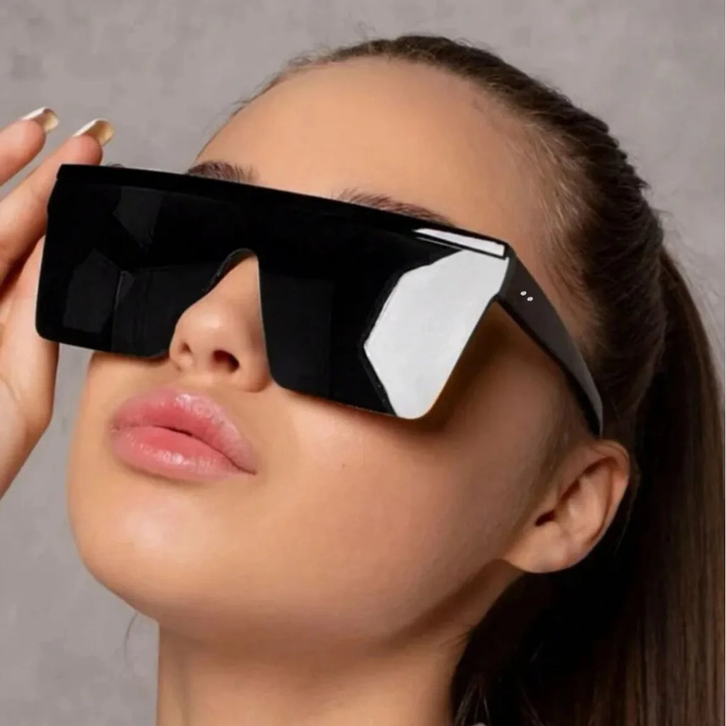 Lunettes de soleil unisexes carrées oversize – CLEVI Paris