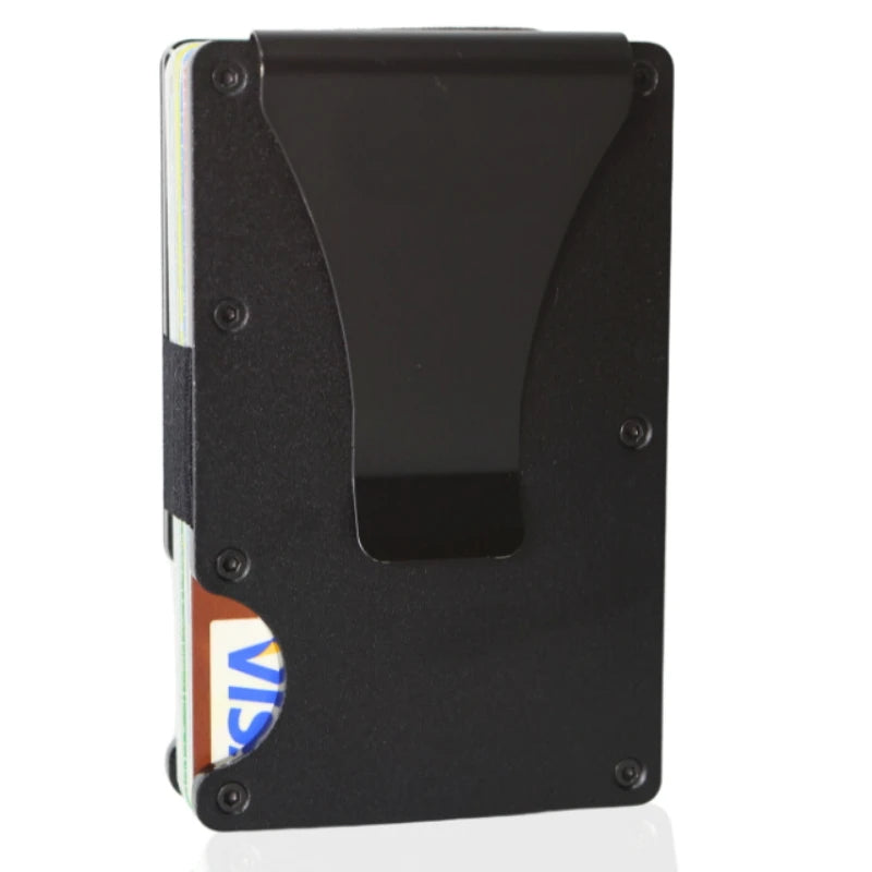 Portefeuille Slim Aluminium Anti-RFID — Minimaliste, Porte-Cartes, 4 Coloris | CLEVI Paris