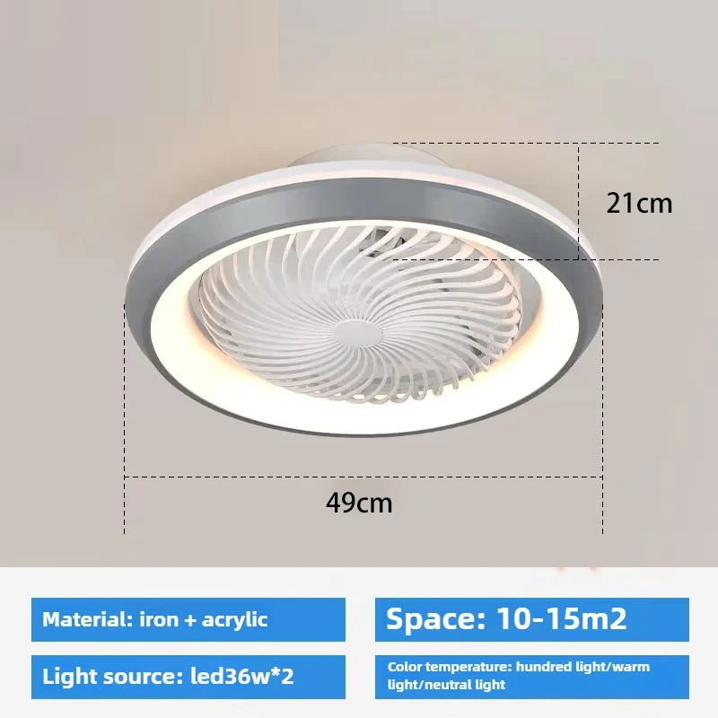 Plafonnier ventilateur avec télécommande – CLEVI Paris