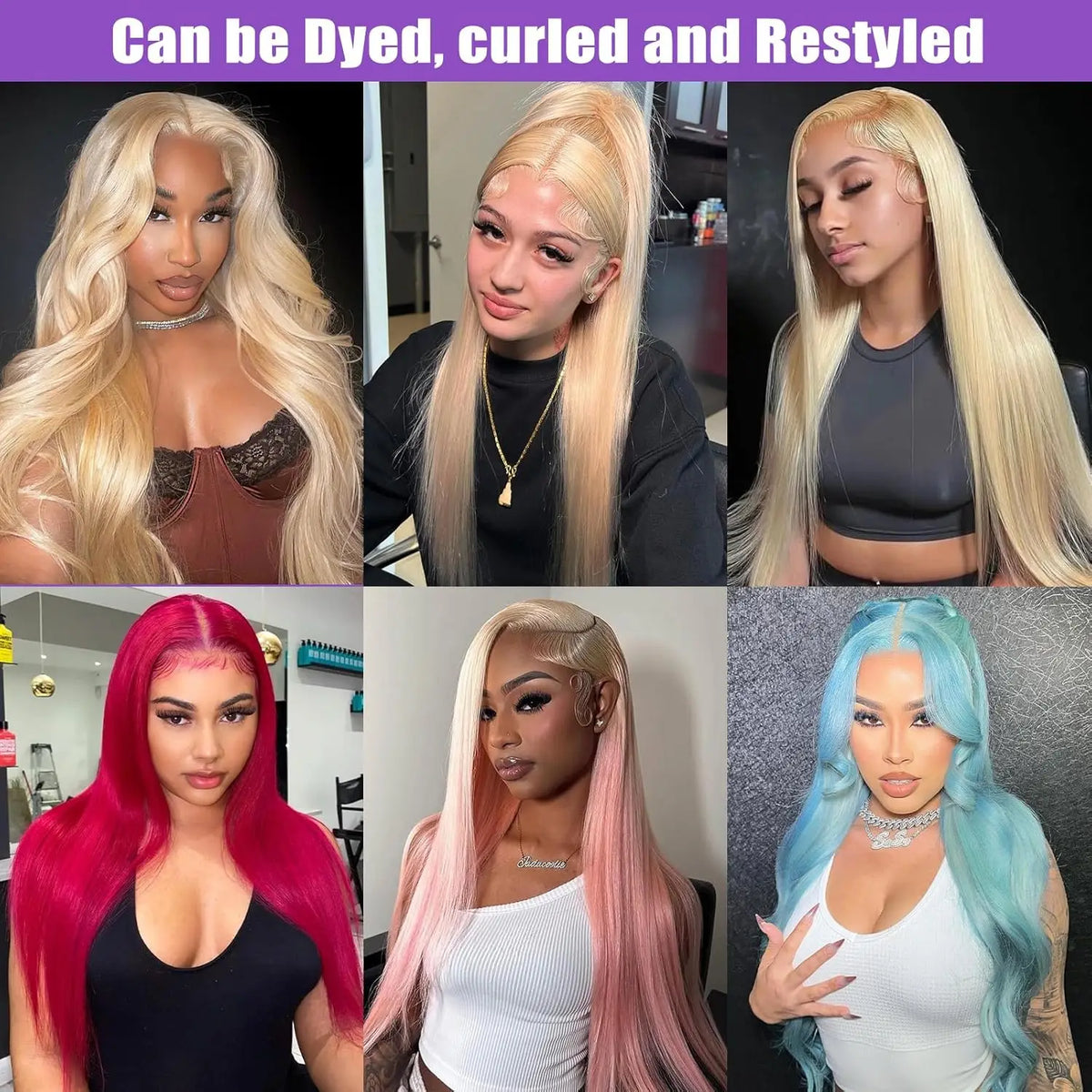 Bundles Cheveux Humains Lisses Blonde 613 Brésiliens Grade 12A – CLEVI Paris