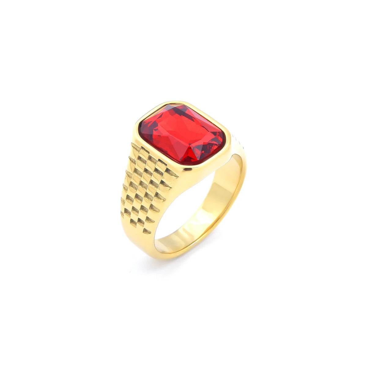 Bague homme en acier 316L – CLEVI Paris