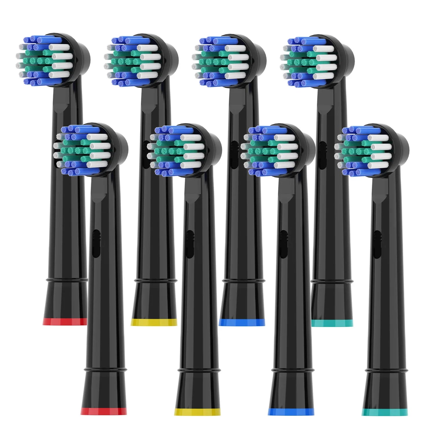 Têtes de Remplacement Brosse à Dents Électrique | Compatible Oral-B D100 D25 D30 D32 – CLEVI Paris