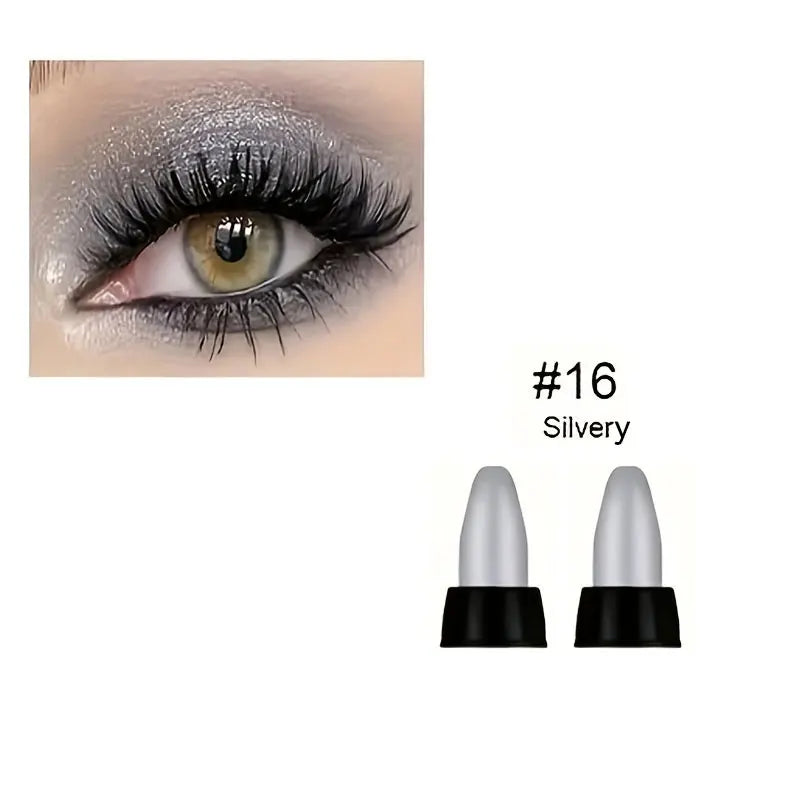 Eyeliner Perlescent Glitter Waterproof – 16 Couleurs Longue Tenue – CLEVI Paris