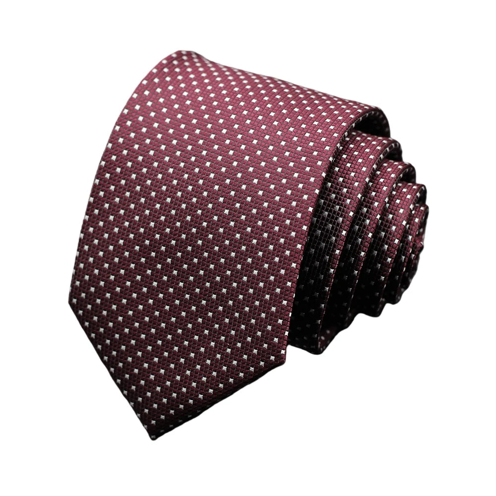 Cravate homme à pois 7 cm – CLEVI Paris