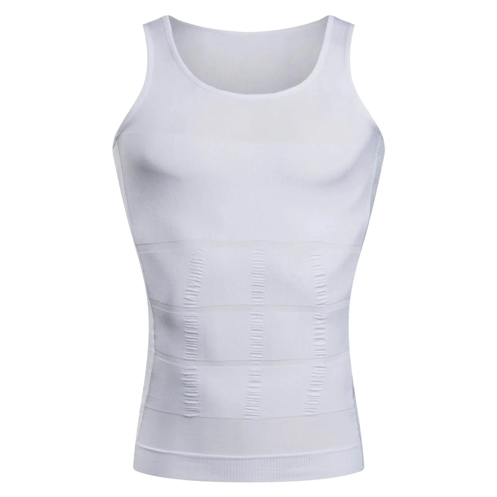 Débardeur Gainant Homme Sans Couture Compression Taille Ventre — CLEVI Paris