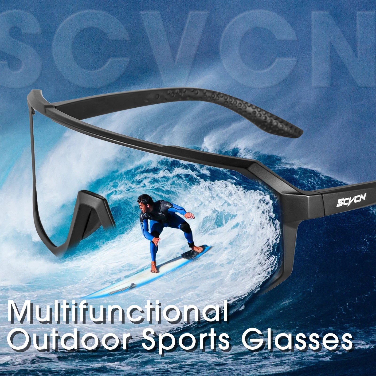 Lunettes de Cyclisme Sport Unisexe TR-90 UV400 CE 21 Coloris – CLEVI Paris