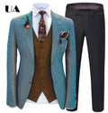 Costume homme 3 pièces à carreaux – CLEVI Paris