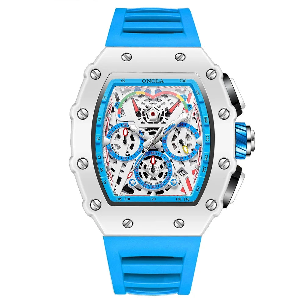 Montre Homme ONOLA Chronographe Quartz Multifonction – CLEVI Paris