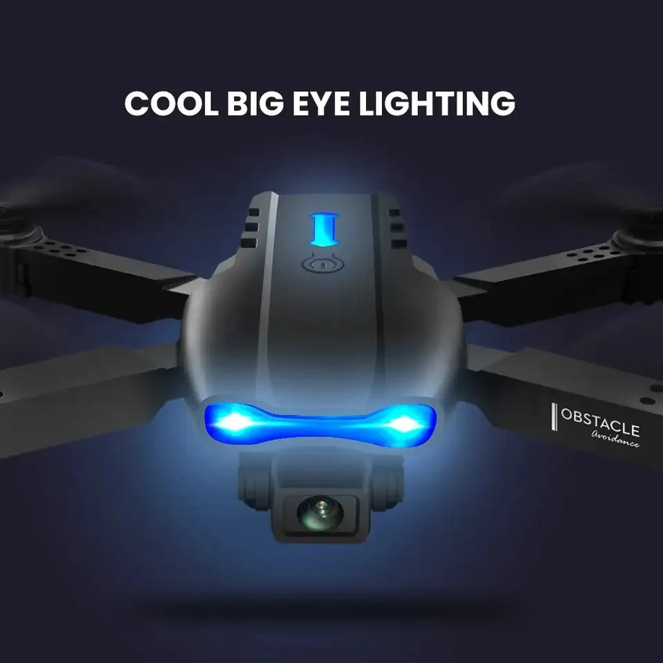 Mini Drone Pliable E99 4K WiFi – Double Caméra FPV, Décollage/Atterrissage Automatique & Gyroscope – CLEVI Paris