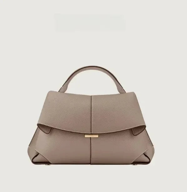 Sac Tote Cuir Véritable Femme Design Plissé Grande Capacité – CLEVI Paris