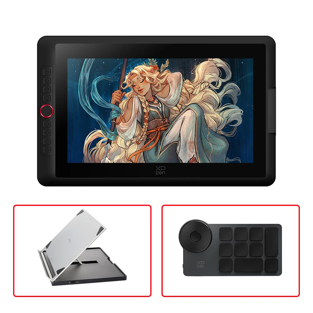 XPPen Artist 15.6 Pro V2 – Écran Graphique 16K 99% sRGB Stylet X3 Pro
