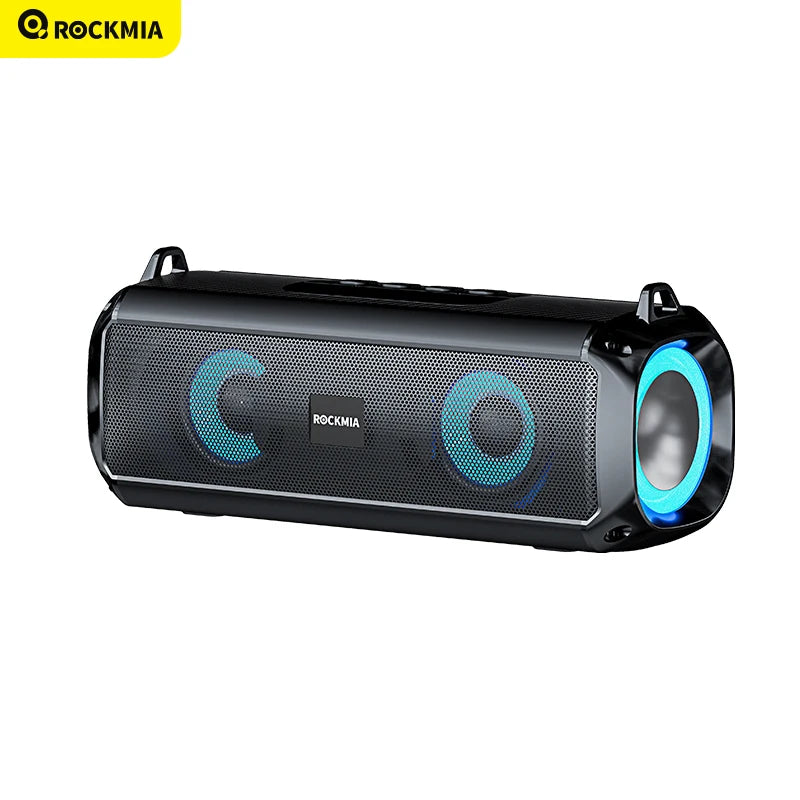 Enceinte Bluetooth Rockmia EBS-045 10W RGB LED TWS Micro TF USB 4h – CLEVI Paris
