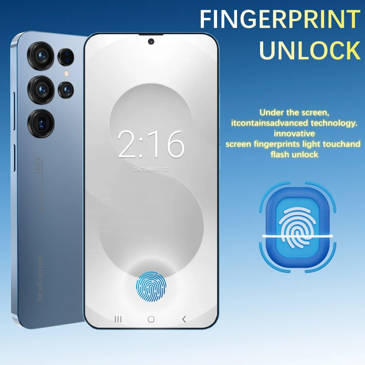 Smartphone SURGAZE XS24 Ultra 6,6" – 4G, Android, Double SIM, 48MP, 5000mAh – CLEVI Paris