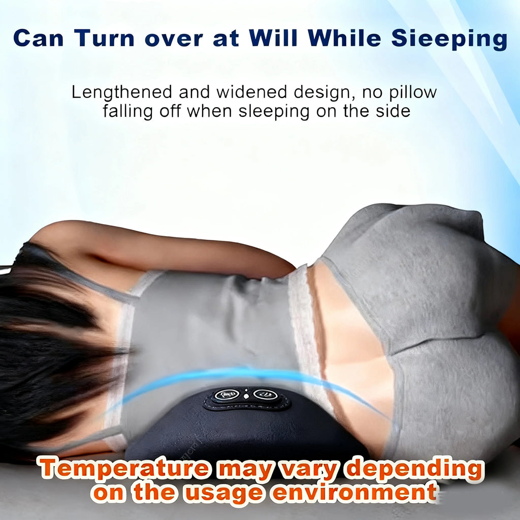 Masseur Dorsal 3-en-1 — Traction Lombaire, Thermothérapie & Massage Vibrant | CLEVI Paris