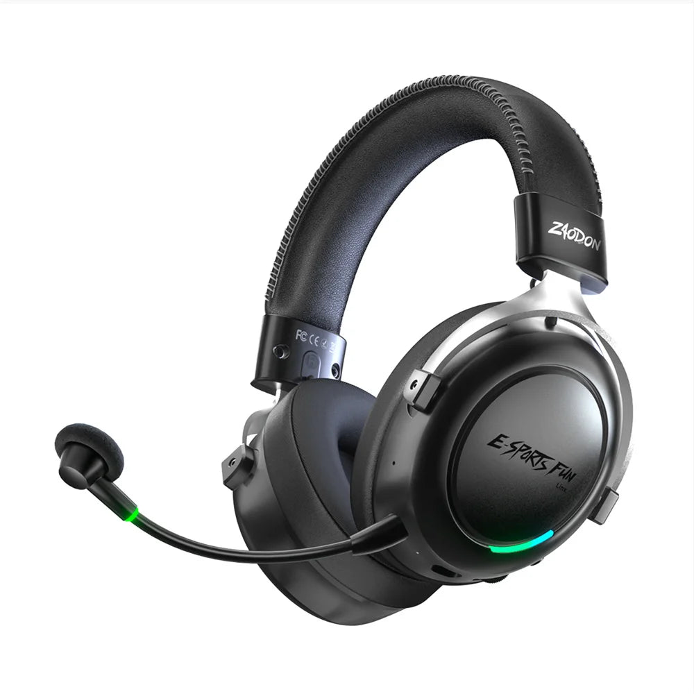 HaaYot Zaodon Casque Gaming Bluetooth 6.0 7.1 Surround 15ms PS5/PC – CLEVI Paris