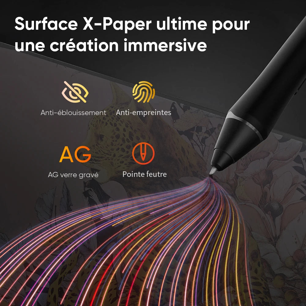 XPPen Artist Pro 16 Gen 2 – Tablette Graphique 16K 2.5K Stylet X3 Pro