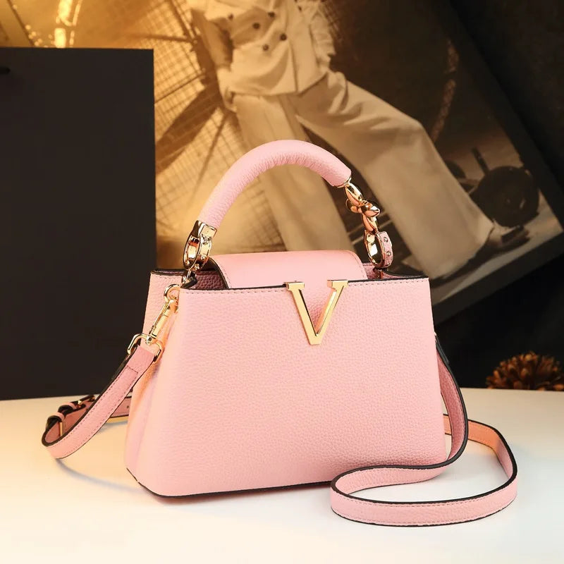 Sac Épaule Femme Cuir Synthétique Style Parisien Vintage Luxe – CLEVI Paris