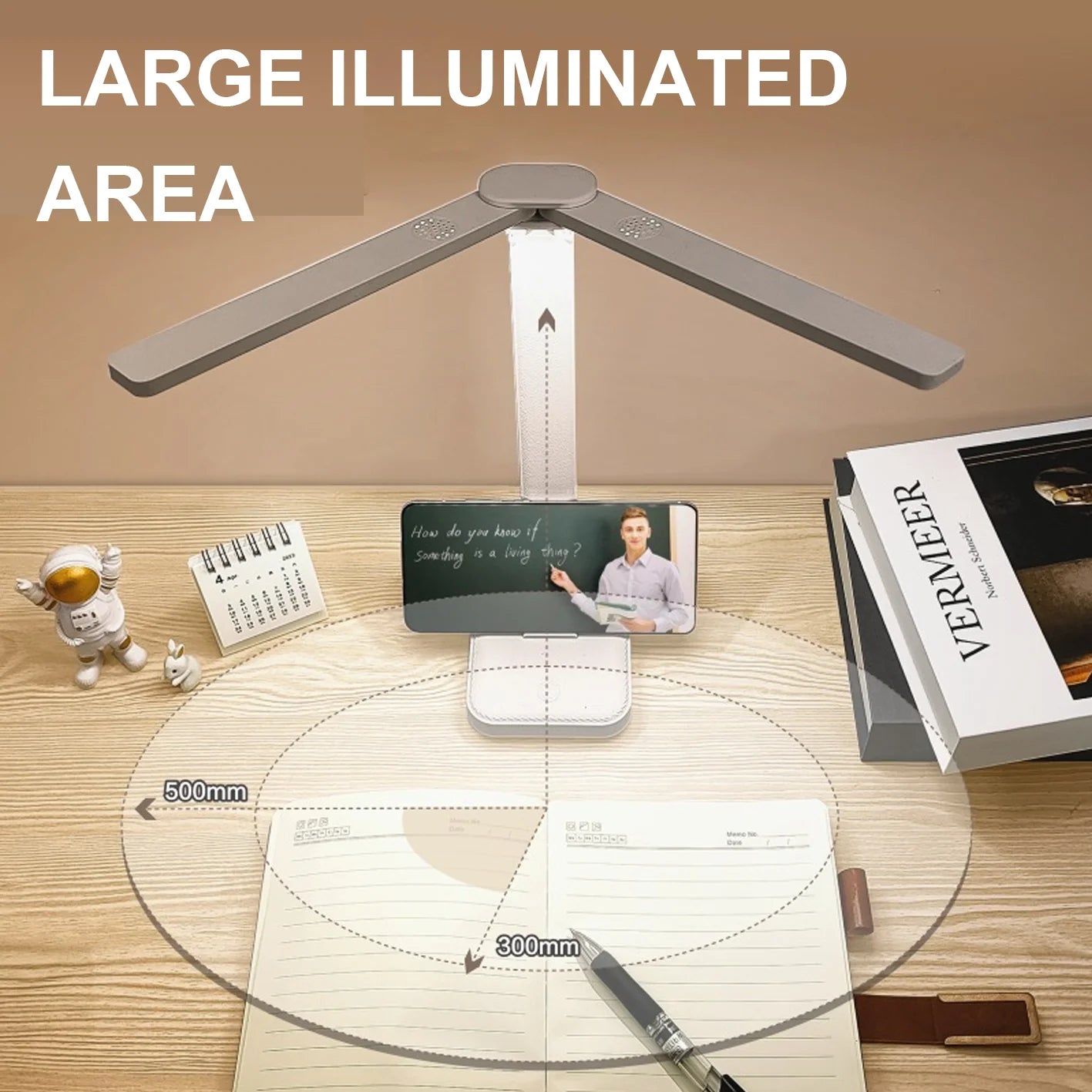 Lampe de Bureau LED Pliable — CLEVI Paris