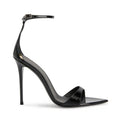 Escarpins Talon Aiguille Bout Pointu Bride Femme Cuir Verni – CLEVI Paris