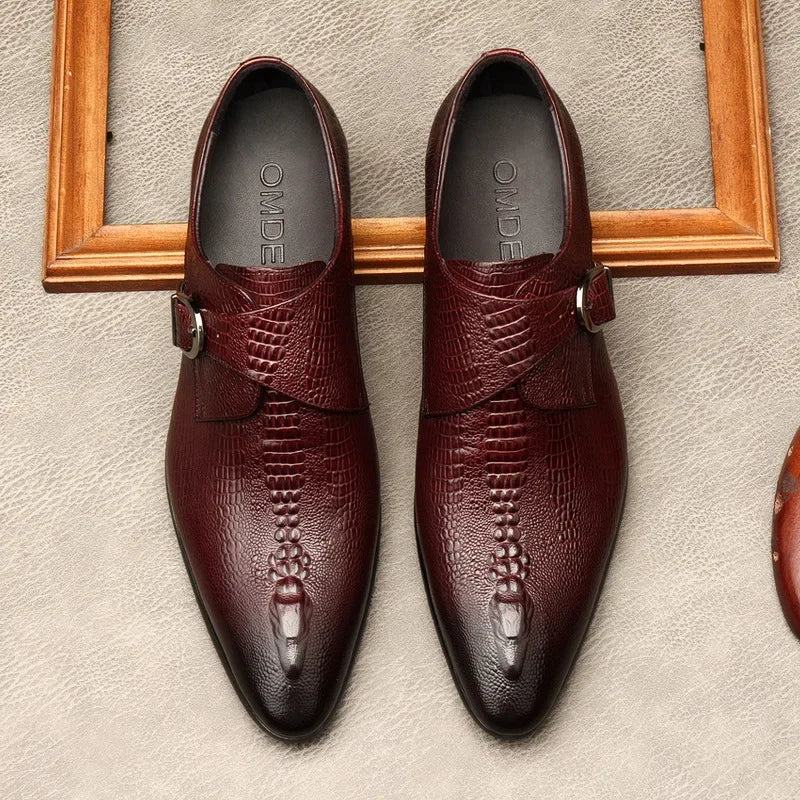 Oxford Homme Cuir Véritable Multi-Style – CLEVI Paris