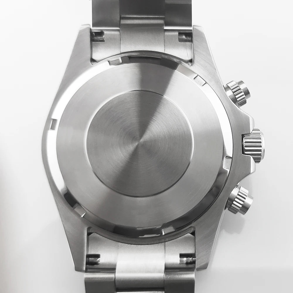 Corgeut Montre Quartz VK63 Homme Chronographe Complet 40mm Acier Sport 24h – CLEVI Paris