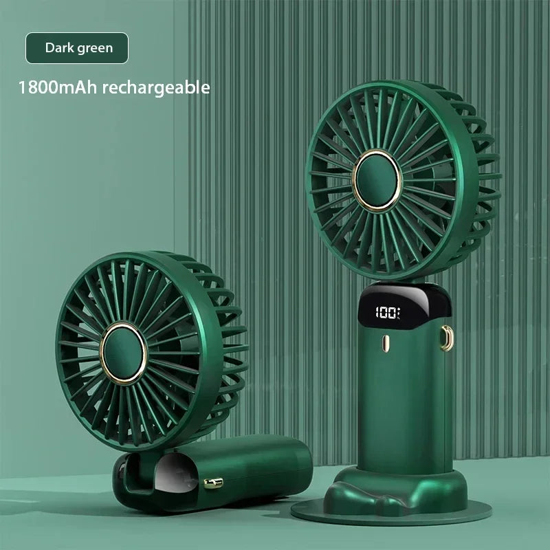 Ventilateur portable 5 vitesses – CLEVI Paris