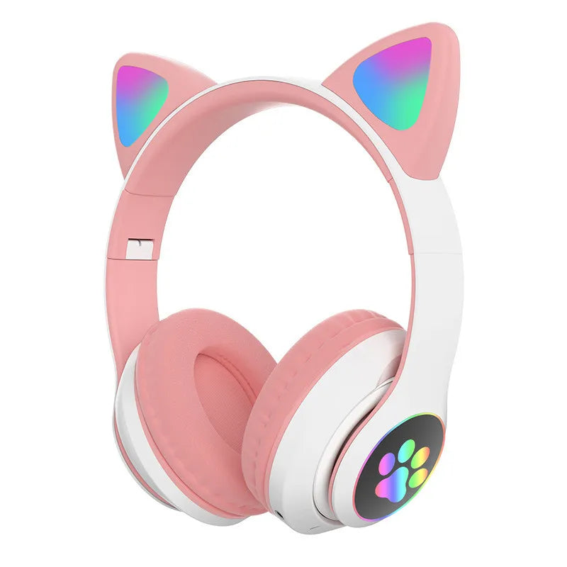 Casque Oreilles de Chat LED RGB Bluetooth – CLEVI Paris
