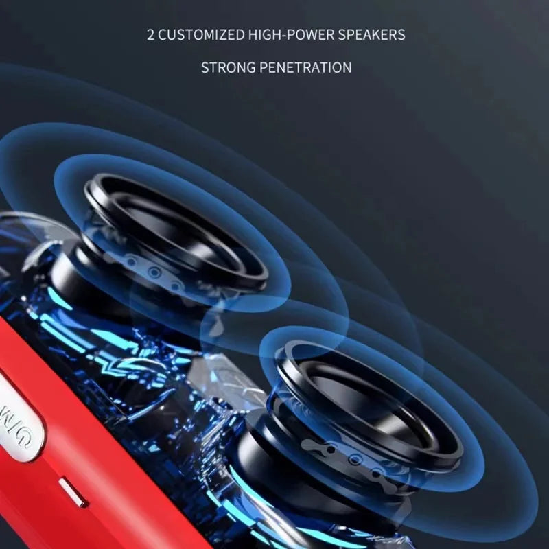 MouZYuan MINI2+ Enceinte Colonne Bluetooth 45W FM TWS Waterproof – CLEVI Paris