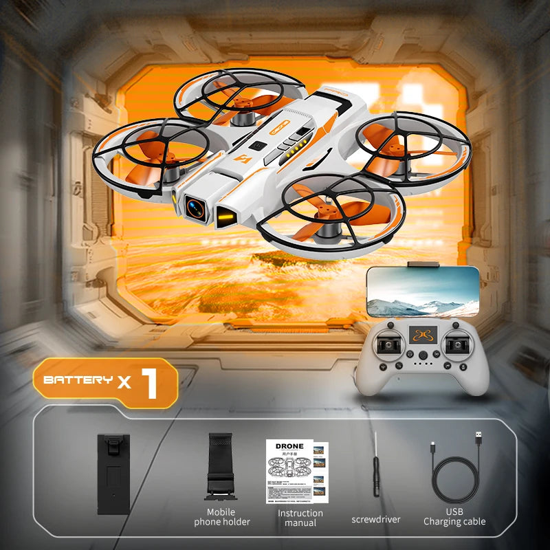 Drone FPV A21 Pro – Brushless 4K/8K WiFi Hovering Optique Caméra 180° Écran Télécommande 15-18 Min Vol – CLEVI Paris