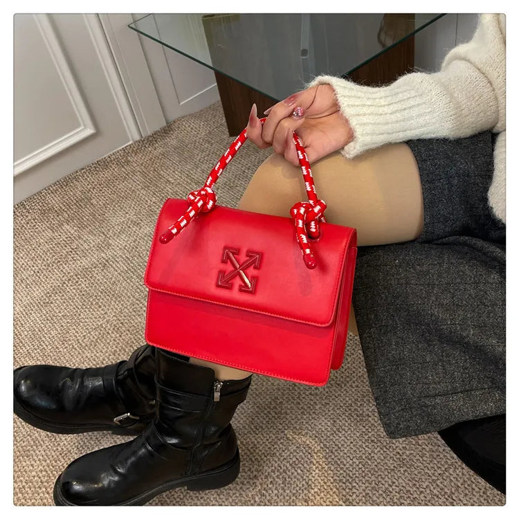 Sac Carré Femme Simili Cuir Texturé Rétro Satchel Bandoulière Ajustable – CLEVI Paris