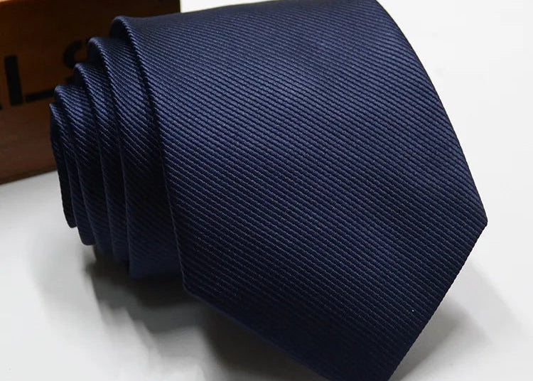 Cravate homme motifs variés 7–8 cm – CLEVI Paris