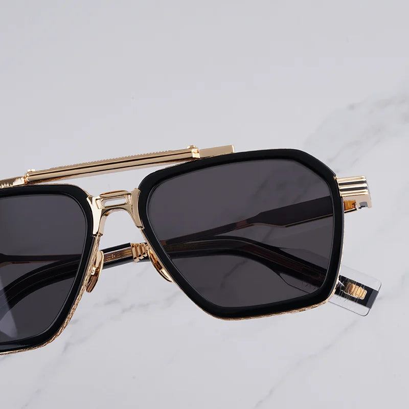 Lunettes homme Homotati pilote double pont – CLEVI Paris
