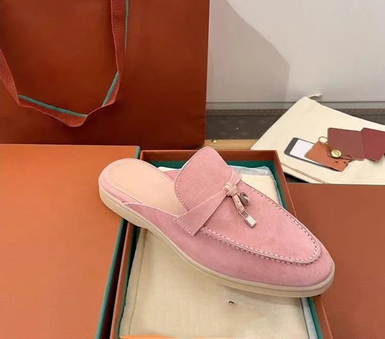 Mocassins Femme Cuir Véritable Loafers Confort Slip-On Casual EU 35-47 – CLEVI Paris