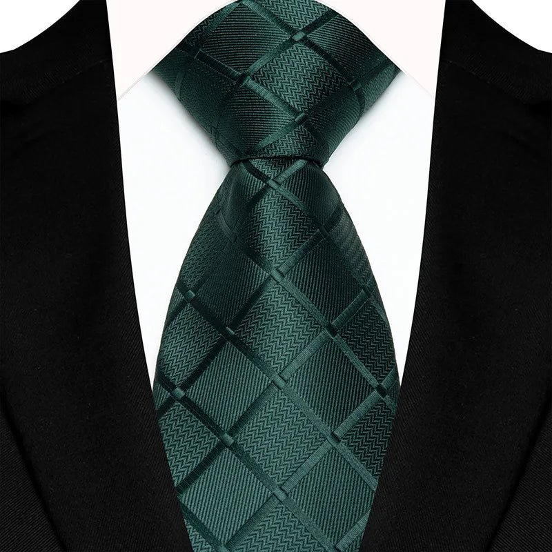 Cravate homme à carreaux 8 cm – CLEVI Paris