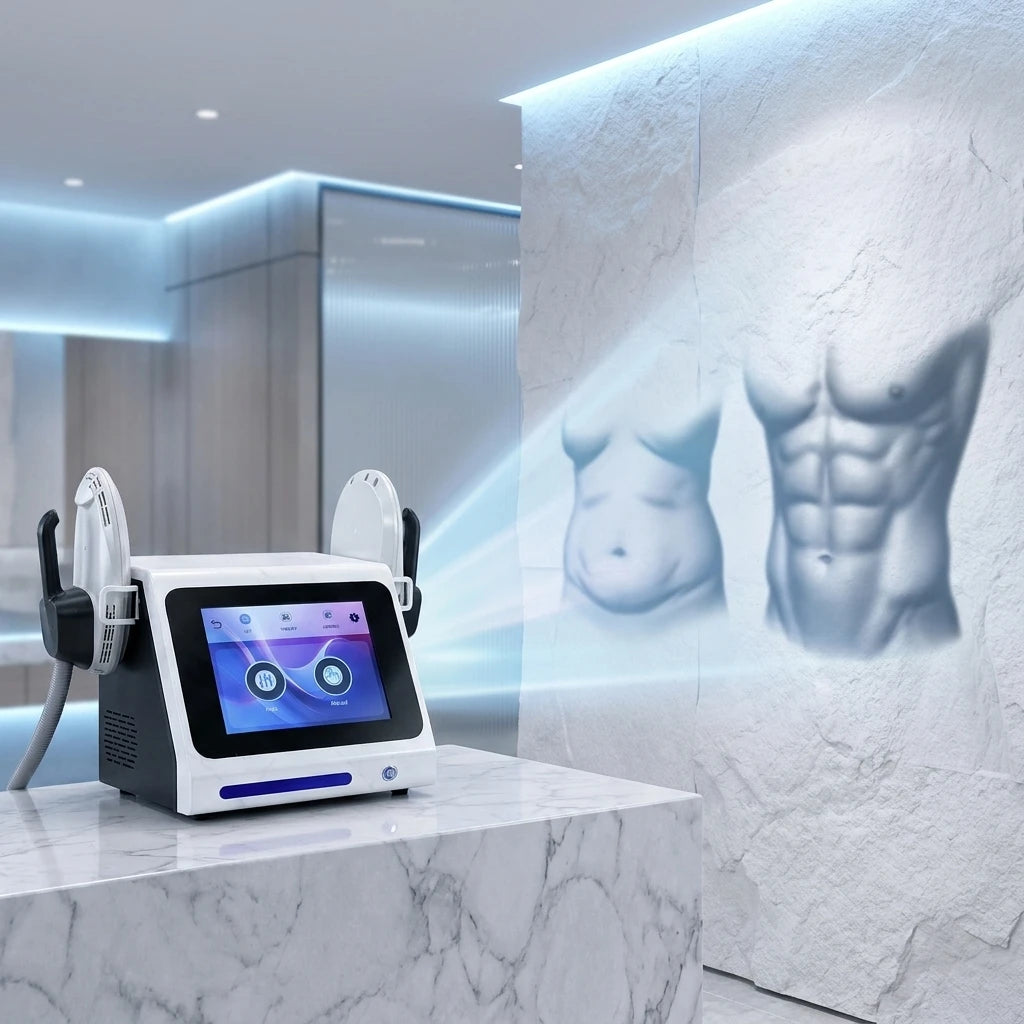 Appareil EMS et RF pour soins corporels – CLEVI Paris