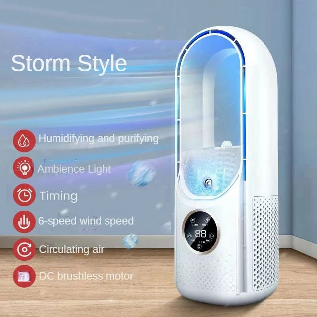 Ventilateur de bureau USB à brume – CLEVI Paris