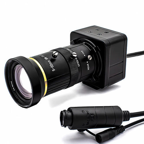 Caméra IP Pro 4K 8MP WGWK – Capteur Sony IMX415, Zoom Optique 10x, PoE 48V / DC 12V, ONVIF