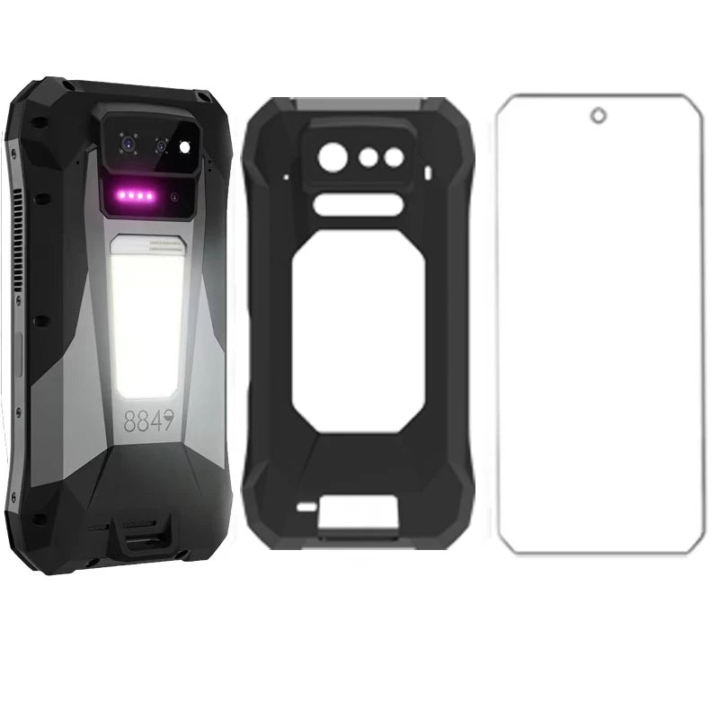 8849 Tank X Smartphone Rugged 5G Projecteur 220lm 1080P Dimensity 8200 17600mAh Android 15 IP68 – CLEVI Paris