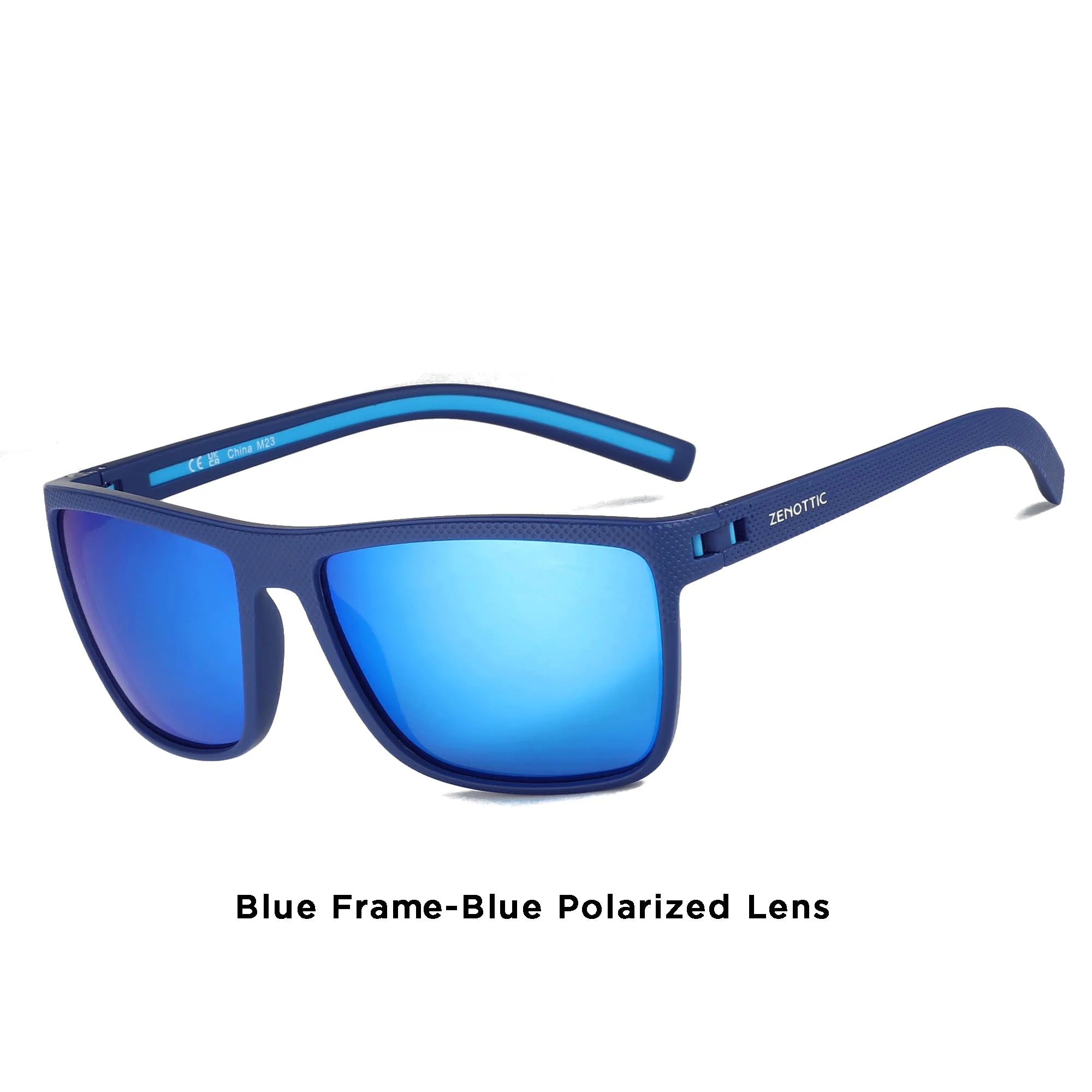 Lunettes de Soleil Carrées Polarisées TR90 UV400 Anti-Reflets Unisexe 23 Coloris – CLEVI Paris