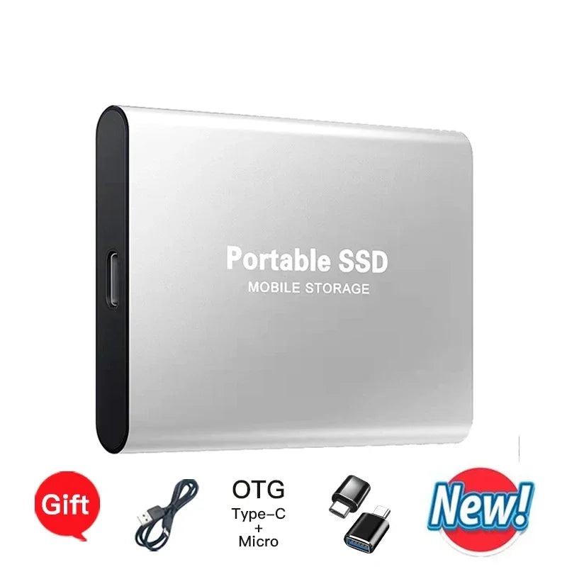 Disque Dur Externe SSD Portable USB 3.1 Type-C – 1 à 512 TB – CLEVI Paris