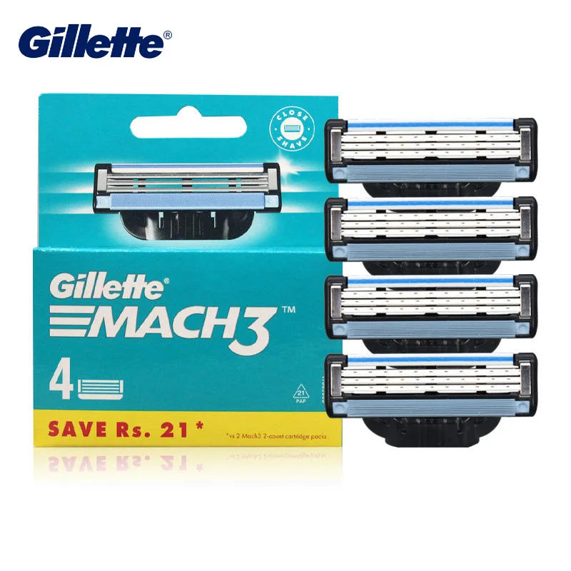 Lames de Rasoir 3 Lames Homme Recharges + Manche – CLEVI Paris
