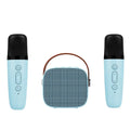 Machine Karaoké Portable Bluetooth Enceinte & 1-2 Micros Sans Fil – CLEVI Paris