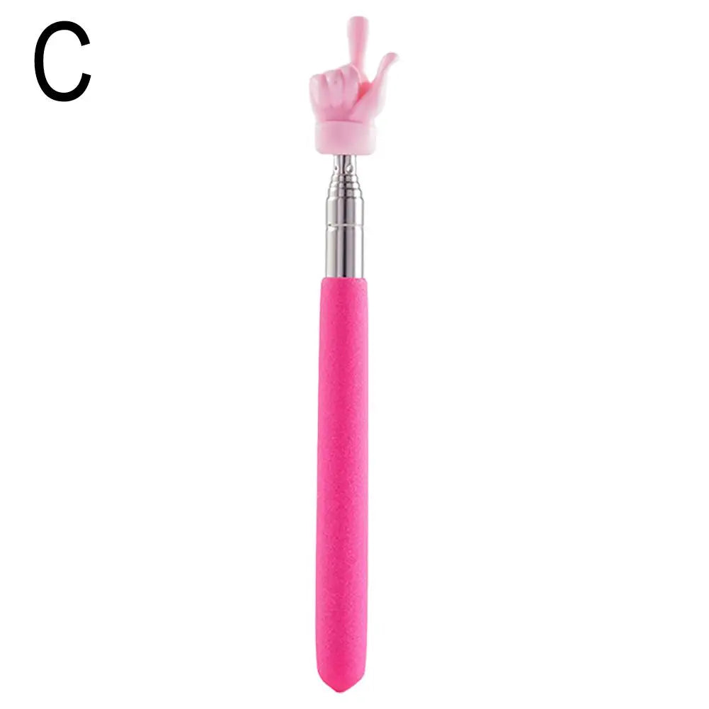 Baguette Télescopique Enseignant Acier Inoxydable | Design Main, 17–55 cm, École & Formation – CLEVI Paris