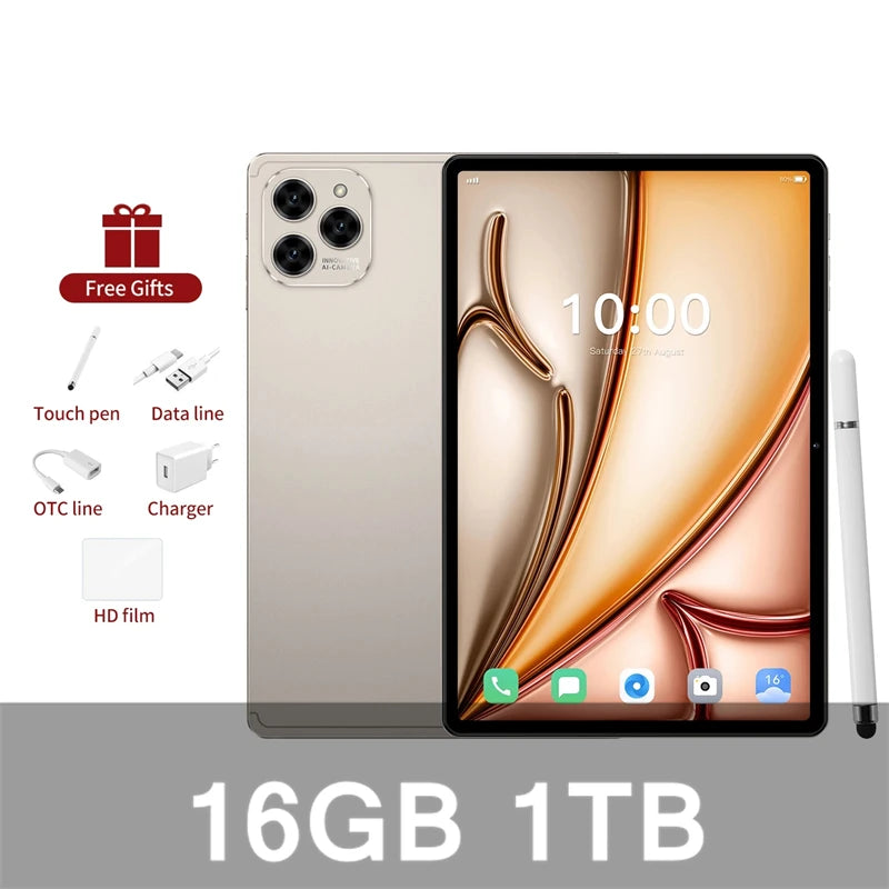 Tablette K-Touch 16 Pro 10,1" Android 5G – 10000mAh | Double SIM | Version Globale