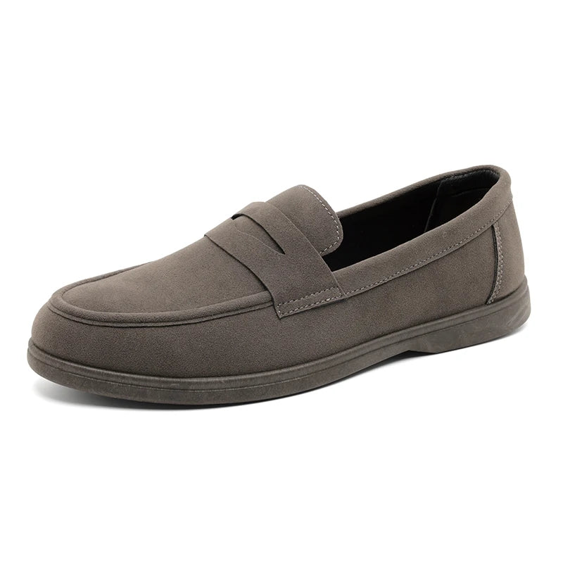 Mocassins Homme Slip-On Légers Respirants Semelle Caoutchouc – CLEVI Paris