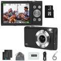 Appareil Photo Numérique 4K Autofocus 48MP – Écran 2,8", Zoom 16x, Carte 32Go en Option – Idéal Débutants & Enfants