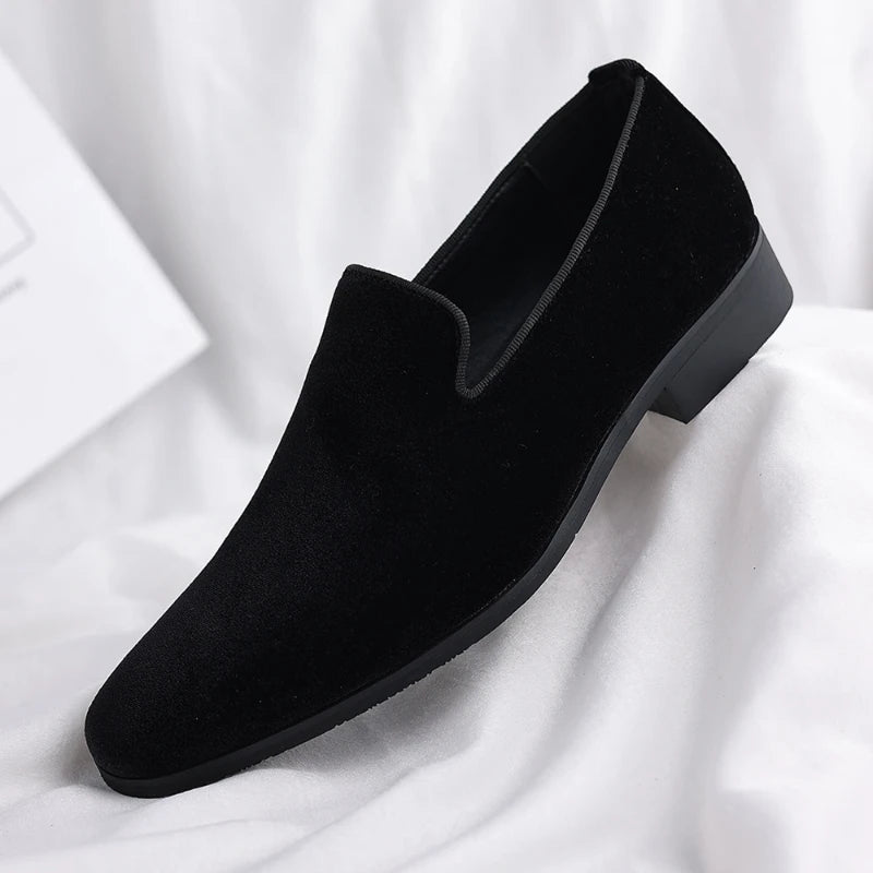 Mocassins Homme Slip-On Bout Rond – CLEVI Paris