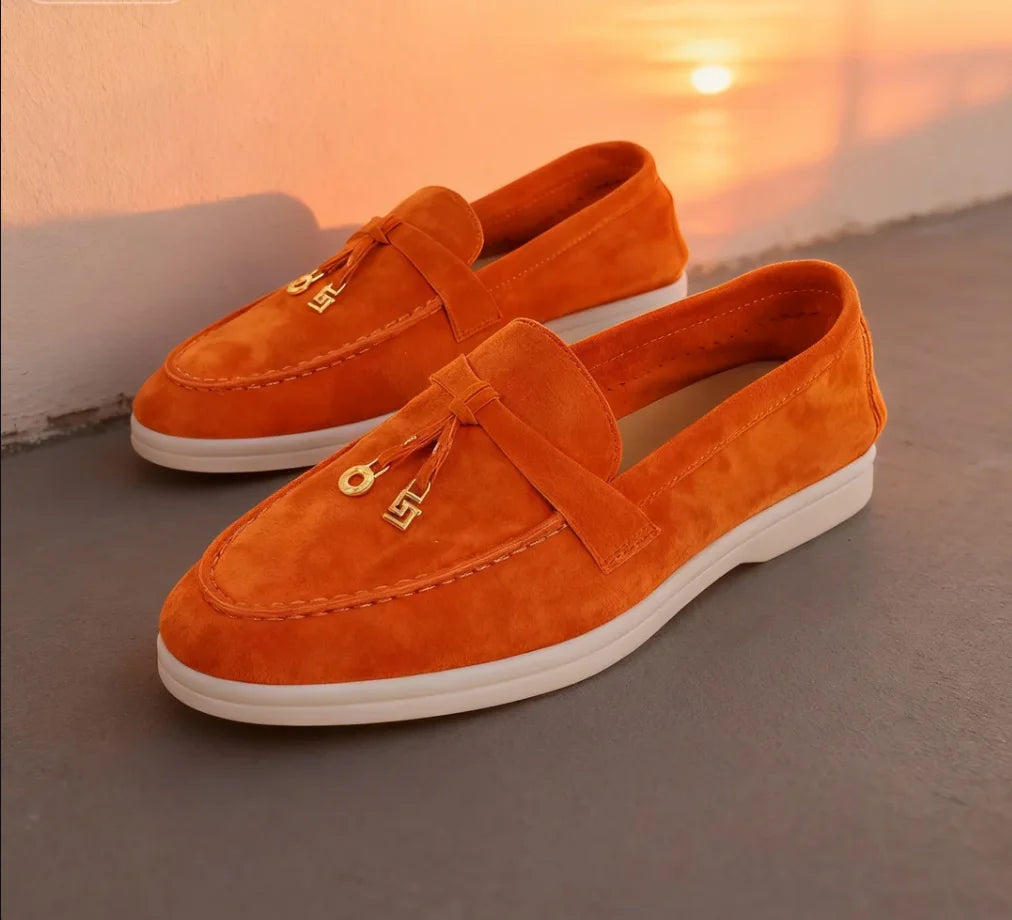 Mocassins Femme Cuir Véritable – Loafers Confort Semelle Antidérapante Pointures 35-44 – CLEVI Paris